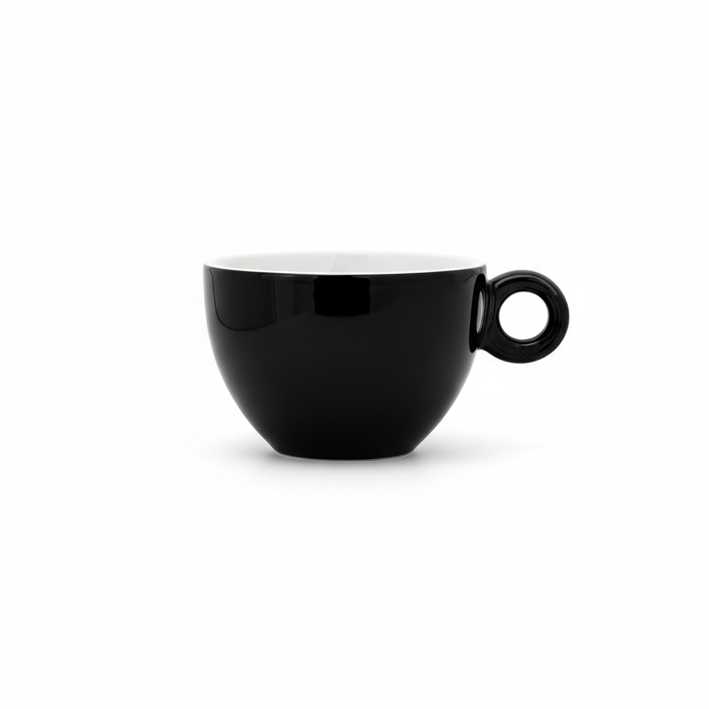 Bola Cappuccino Kop zwart-wit 20 cl.