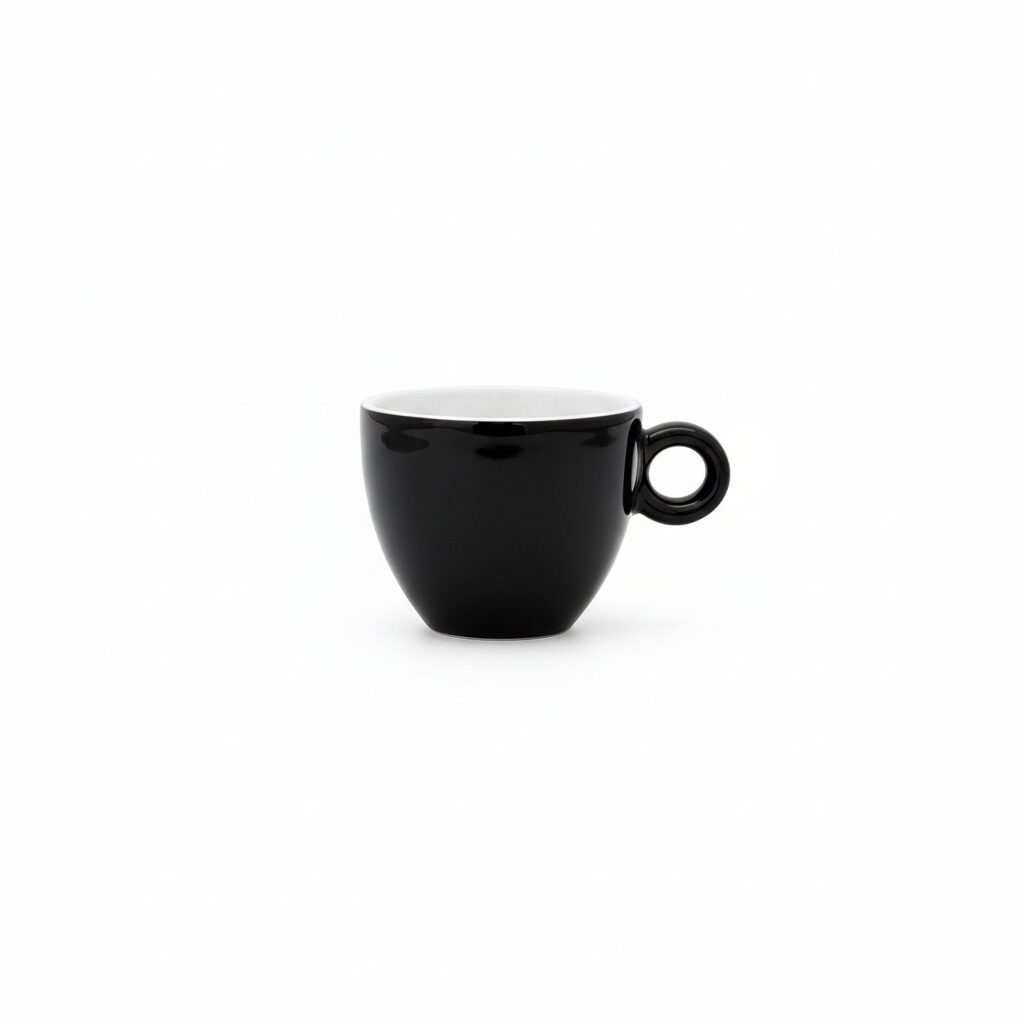 Bola Espresso Kop zwart-wit 8 cl.