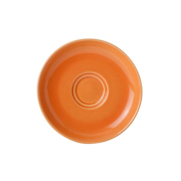 Bekijk de Barista Schotel oranje universeel 13 cm Koppen en schotel Los