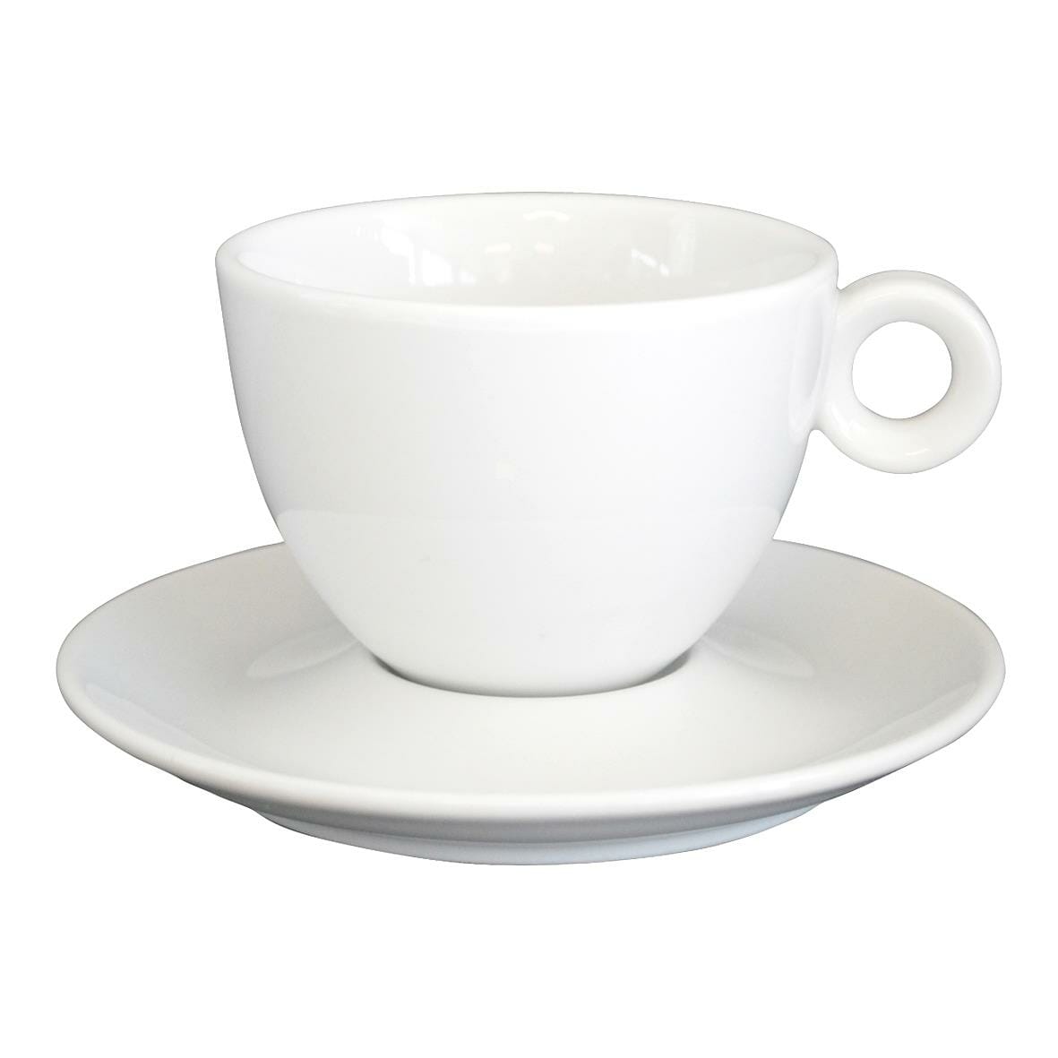 Marco Polo bezoek bemanning Bola Cappuccino wit 20 cl. SET bedrukken? Bereken uw prijs