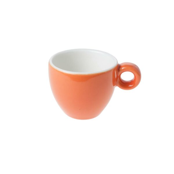 Bekijk de Bola Espresso Kop oranje-roomwit 8 cl. Koppen en schotel Los