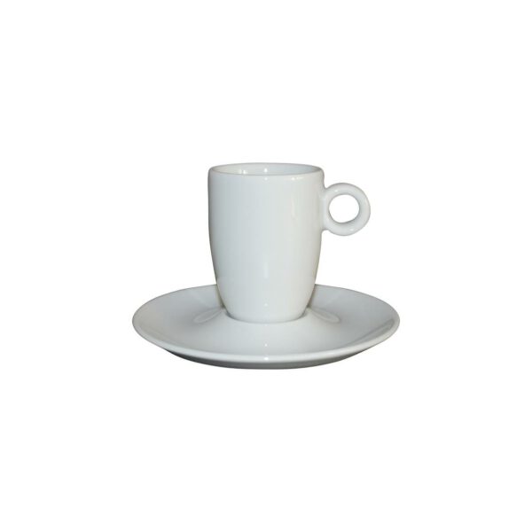 Bekijk de Bola Espresso hoog wit 9 cl. SET Kop en schotel Sets