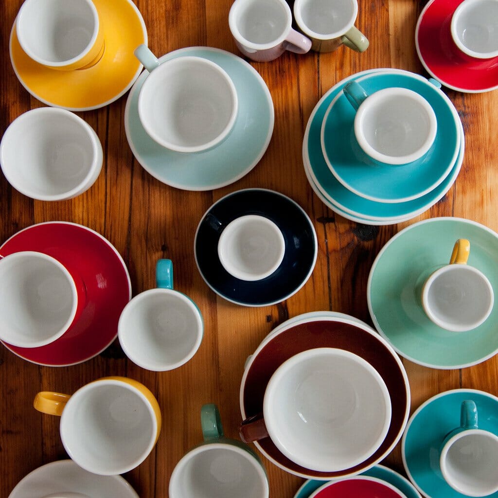 Egg Latte Kop & Schotel 30 cl. Bruin - Afbeelding 5