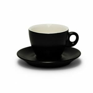Giacinto Koffie mat zwart 22 cl. SET