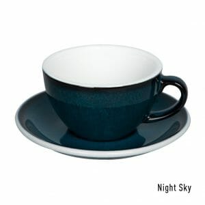 Loveramics Egg – Night Sky Cappuccino kop & Schotel 20 cl.