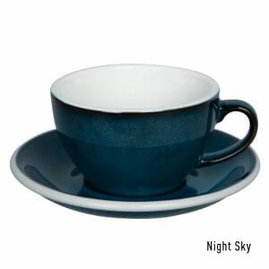 Loveramics Egg – Night Sky Cappuccino kop & Schotel 25 cl.
