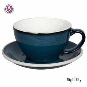 Loveramics Egg – Night Sky Latte kop & Schotel 30 cl.