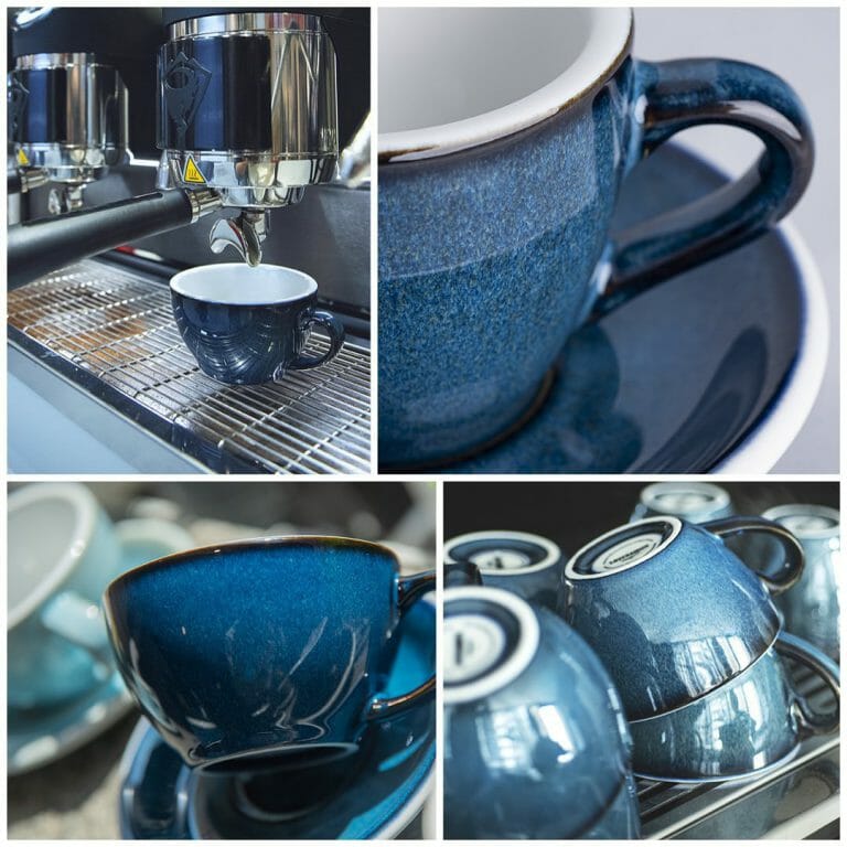 Koffiekop en schotel (met lepeltje) - Rooijakkers Party & Events