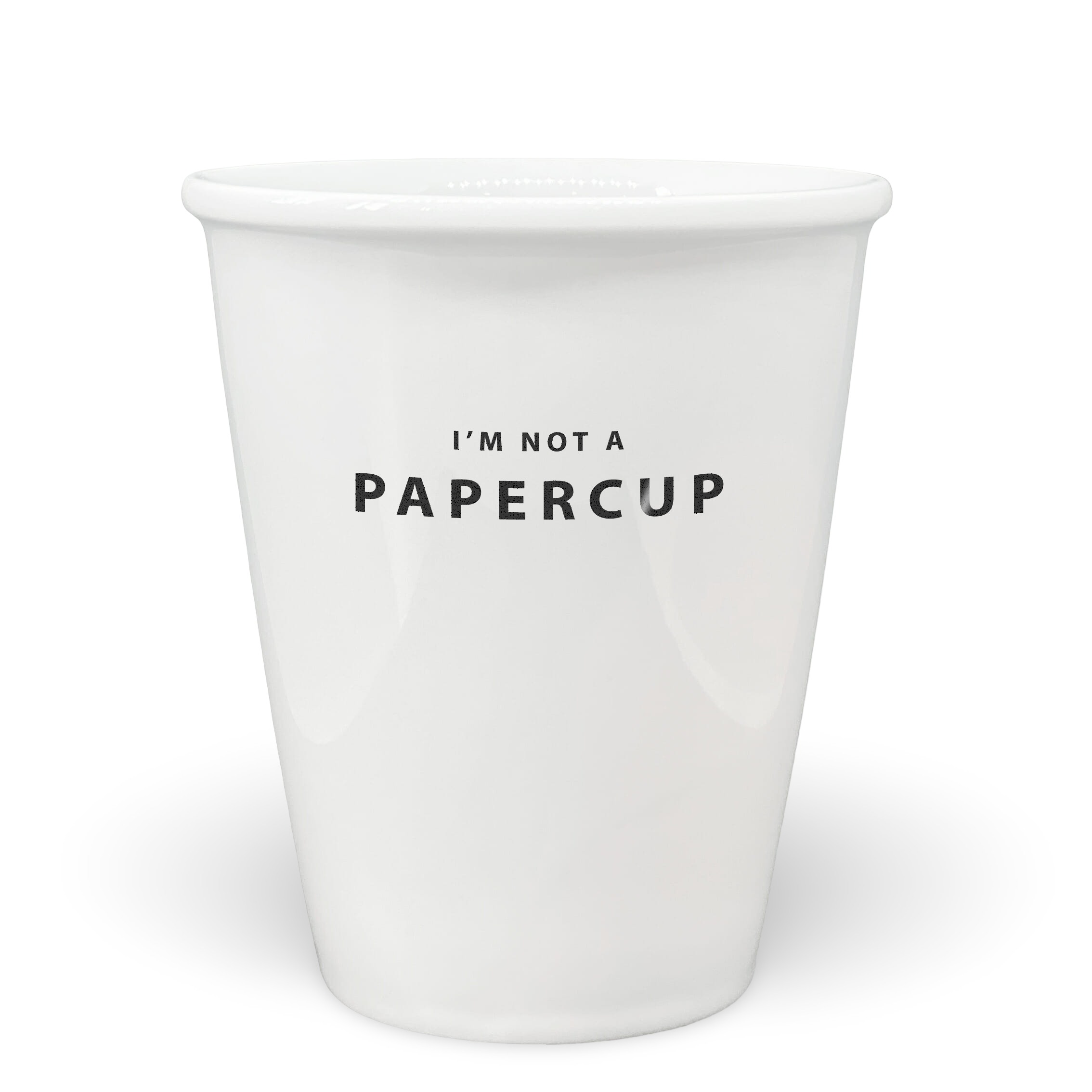 Papercup porselein wit 23 cl. - Afbeelding 5