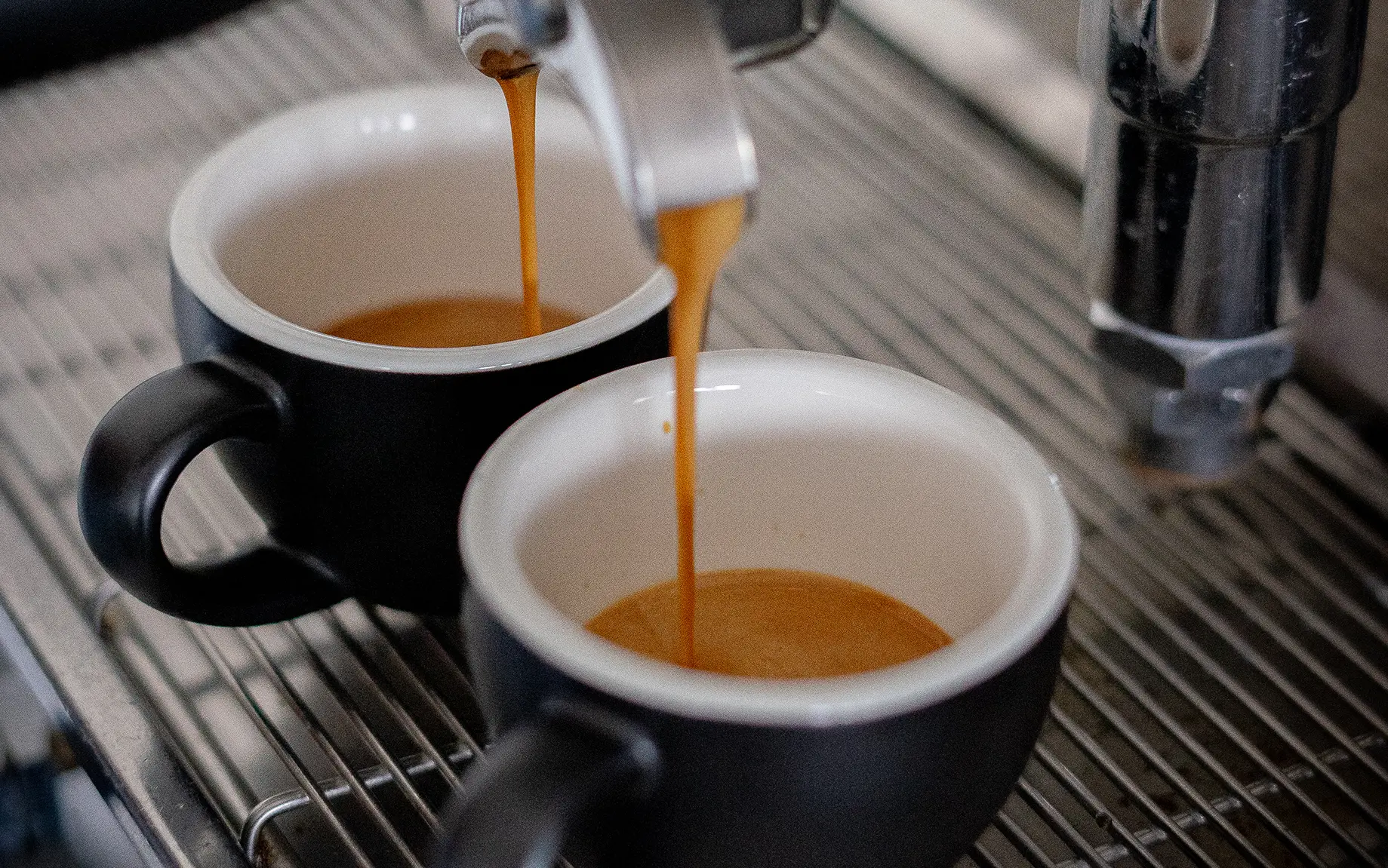 Nero espresso kop en schotel mat zwart 7,5 cl - Afbeelding 4