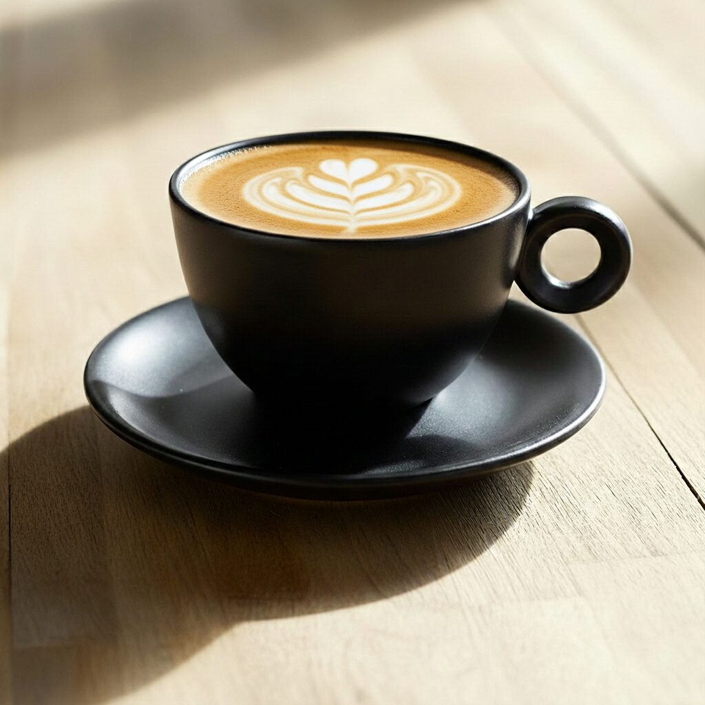Bola Cappuccino kop mat zwart 20 cl. SET - Afbeelding 3