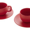 Aromatico Cappuccino rood 20 cl. SET (2 sets) - Afbeelding 2