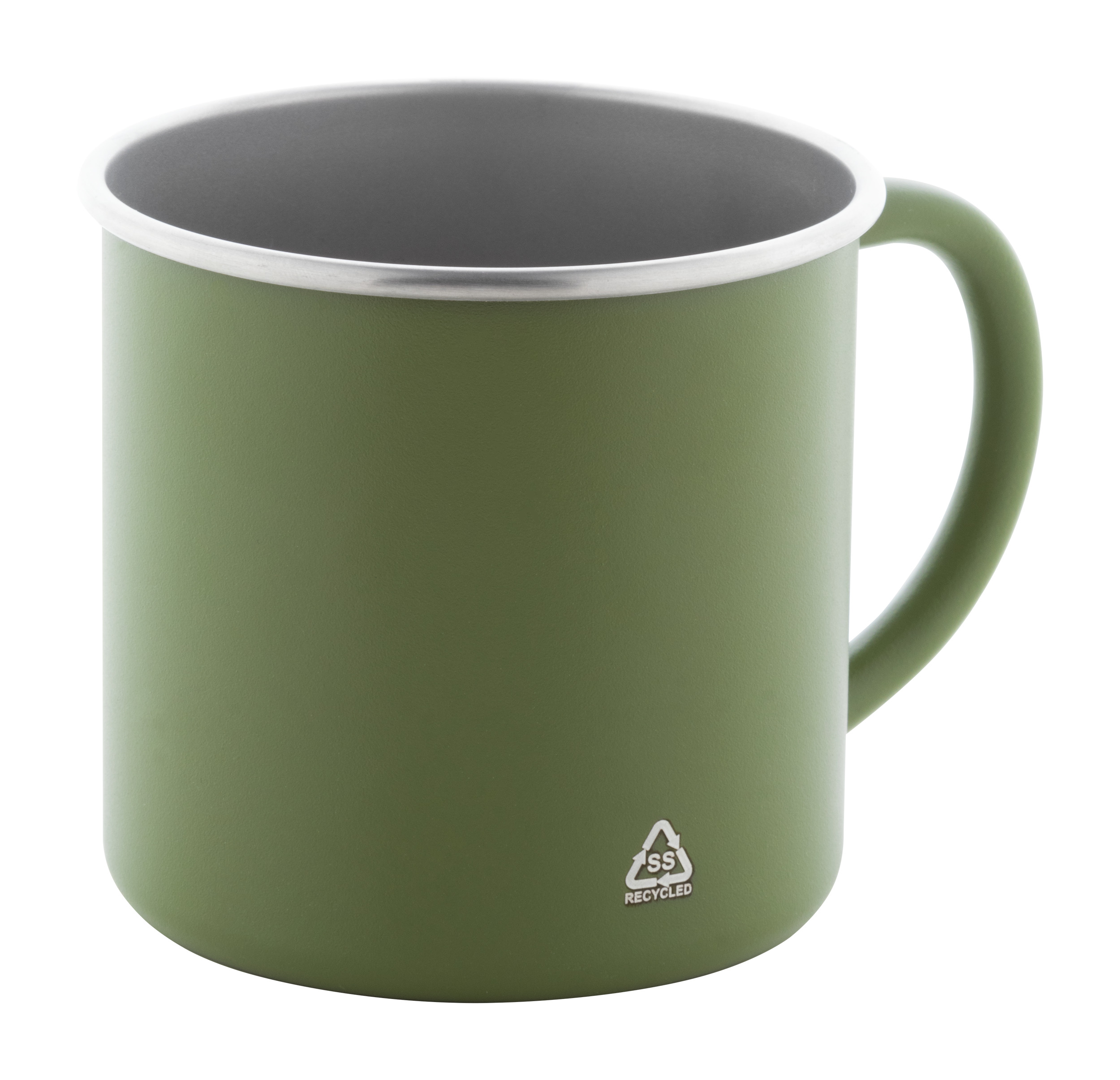 Eco RVS mok 30 cl groen - Afbeelding 2