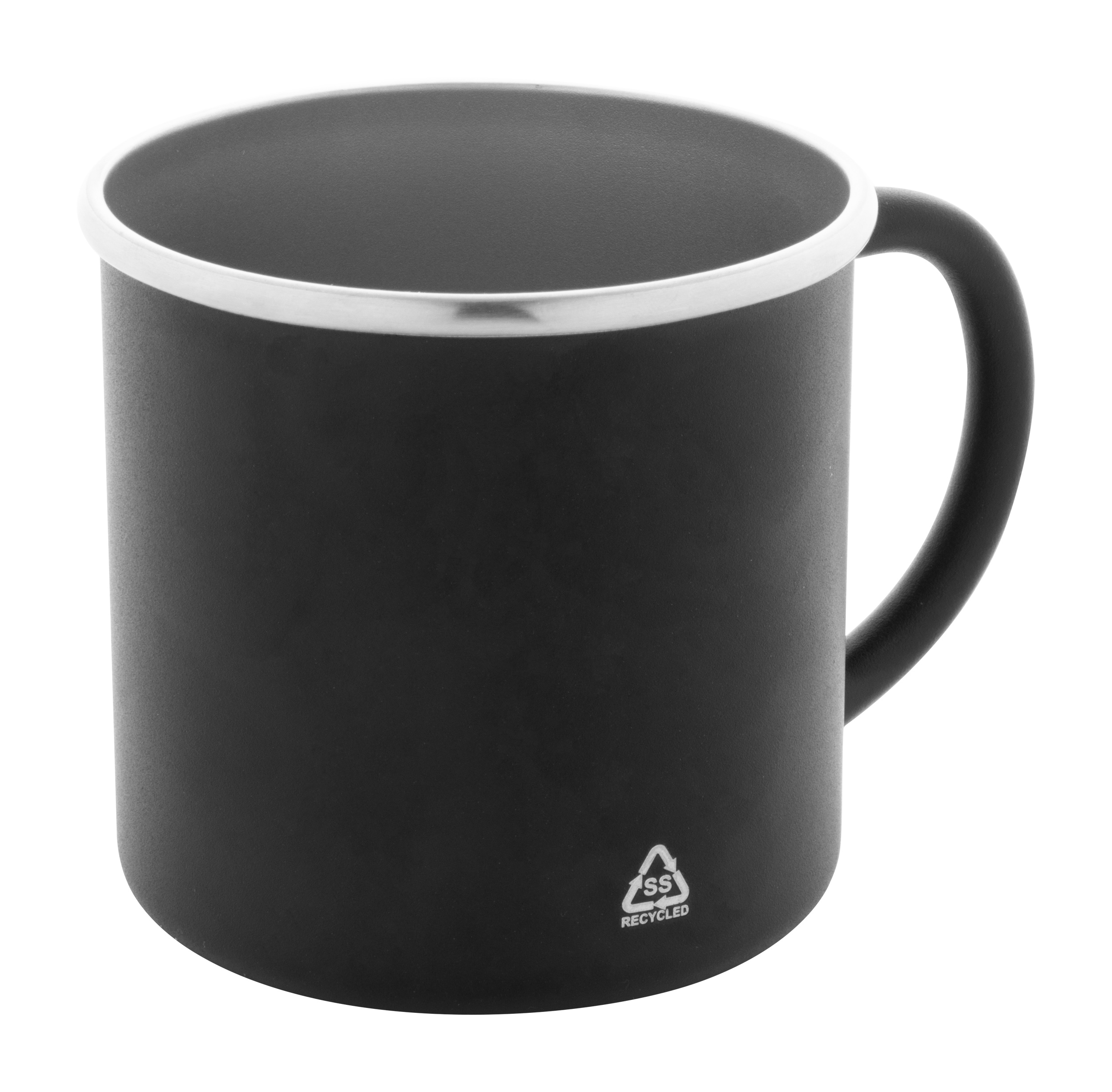 Eco RVS mok 30 cl zwart - Afbeelding 2