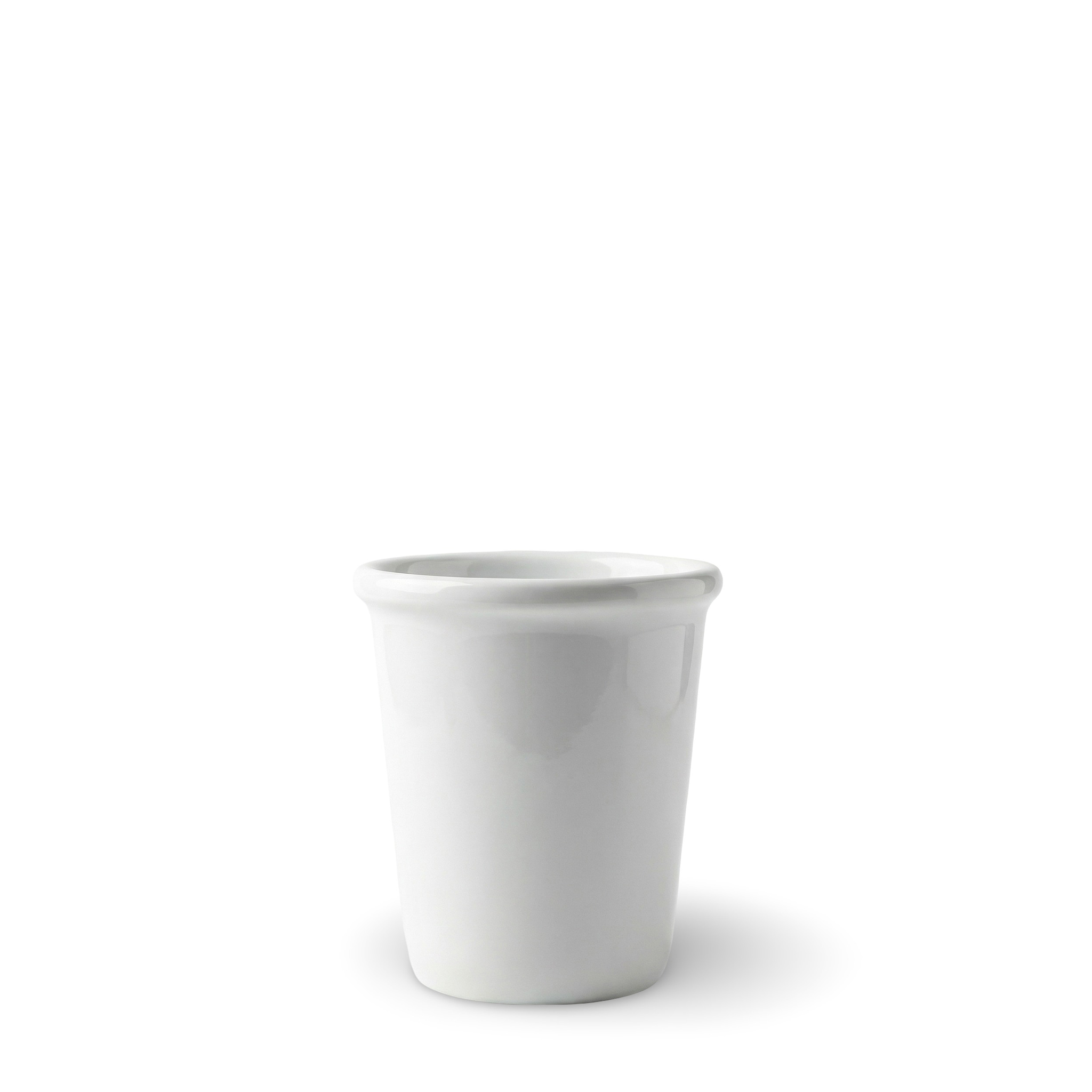 Papercup porselein wit espresso 6 cl.