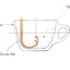 Ancap Verona 7,5 cl Espresso Kop en Schotel - Afbeelding 2