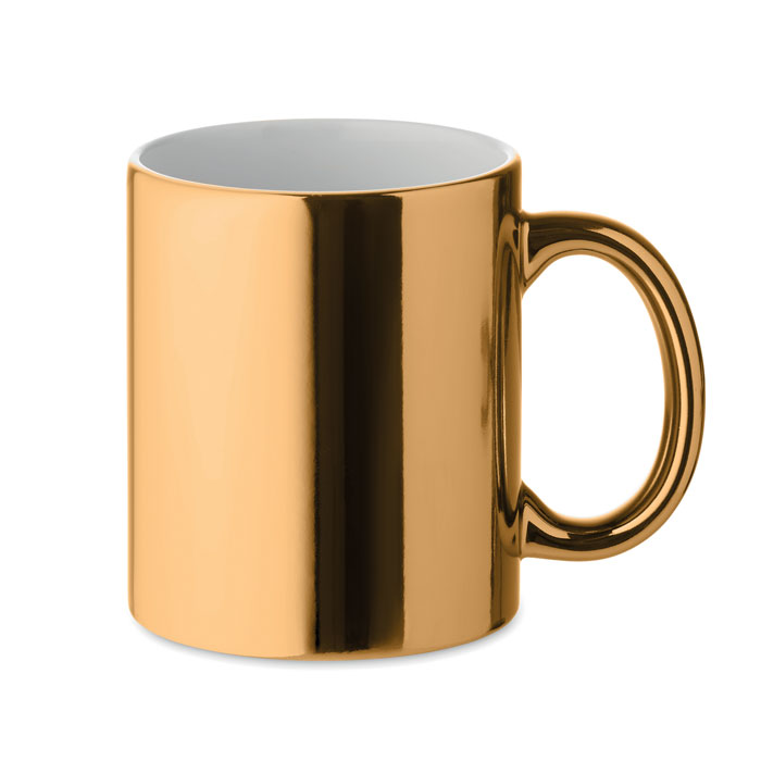 Gouden koffiemok Lux 30 cl.